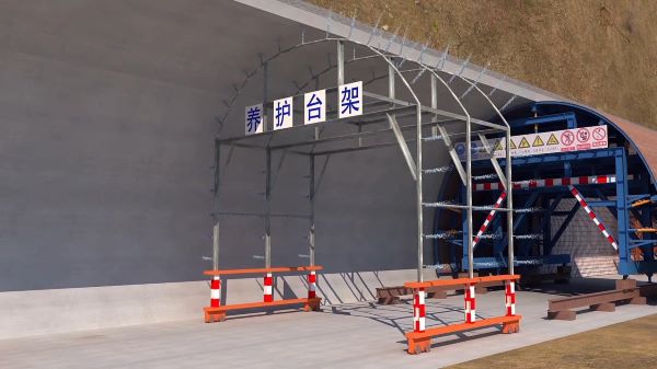 富民县隧道施工动画制作公司 - 隧道施工工艺和施工方法 - 隧道施工汇报动画视频 - bim 工程施工动画